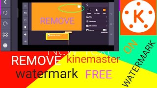 how to remove kinemaster watermark FREE|kinemaster logo remove  #watermark #remove #logo #editing