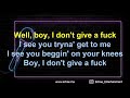 Dua Lipa - IDGAF (Versión Karaoke)