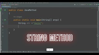 String Method (toUpperCase() , toLowerCase() and trim() ) in Java