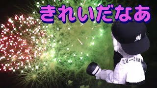 2022/8/26 マーくん達 マリンスタジアムに打ち上がる花火を堪能