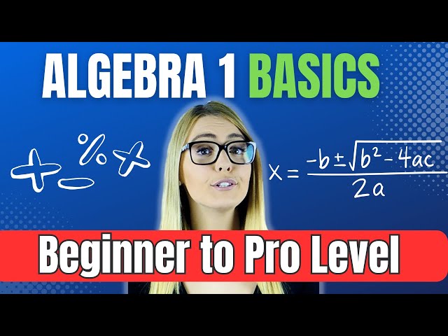 Master Algebra 1 With Comprehensive Practice Worksheets