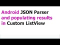 Android  JSON Parser and populating results in Custom ListView Using Retrofit 2