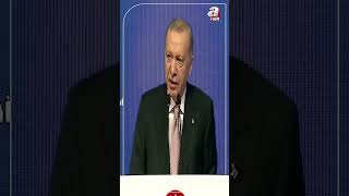 Erdoğan'dan enflasyonla mücadele mesajı: Enflasyonda hedef, kalıcı tek hane | A Haber
