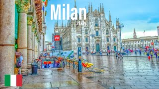 Milan, Italy 🇮🇹 - The City of Elegance and Luxury 2022- 4K-HDR Walking Tour (▶5+ hours)