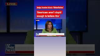 Judge Jeanine: Mainstream media is the ‘trumpet’ for Biden admin #shorts