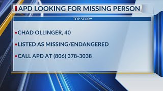 Amarillo Police searching for a missing, endangered man reported missing by family