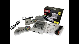 Videogame portátil Super Mini SFC TV Game Console com 620 jogos