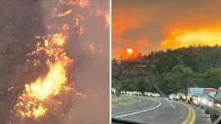 Backbone Fire continues to grow