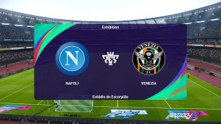 PES 2021 | Napoli vs Venezia - Friendly | 22/08/2021 | Full Gameplay