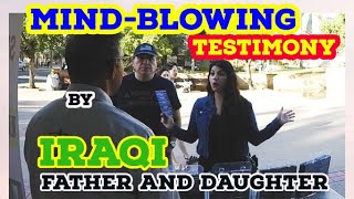 Mind-Blowing Testimony by Iraqi Father and Daughter / BALBOA PARK