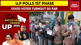 U.P Polls Phase 1: Taking Stock Of Voter Turnout In Noida, Agra & Mathura | India Today