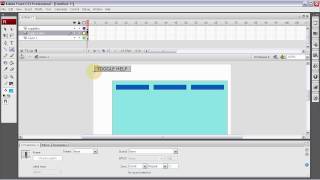 Flash Tutorial Custom Toggle Button CS3 CS4 ActionScript 3.0