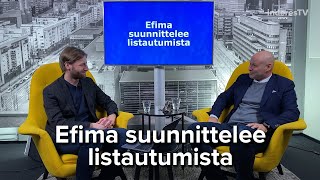 Efima suunnittelee listautumista