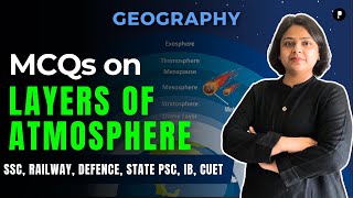 MCQs on Layers of Atmosphere for All Competitive Exams | Indian Geography by Parcham Classes