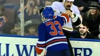 George Parros vs Steve MacIntyre Feb 13, 2011