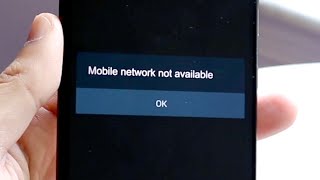 How To FIX Mobile Network Not Available On Android! (2022)