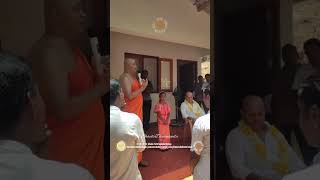 Bhante Devananda lead Building a New House for Under Privileged in Srilanka