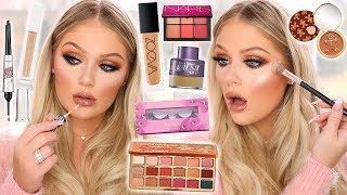 TESTING NEW VIRAL OVERHYPED MAKEUP | FULL FACE FIRST IMPRESSIONS