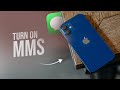 How Do I Turn On My MMS on my iPhone (tutorial)