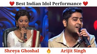 Arijit Singh and Shreya Ghoshal Live at Indian Idol | Soulful Performance | PM Music