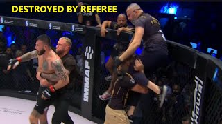 Referees vs Fighters - Craziest And Funniest Moments