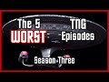 The 5 WORST Star Trek: TNG Episodes [Season 3]