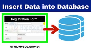 How to store data in the database using java | Java Servlet and JDBC Example