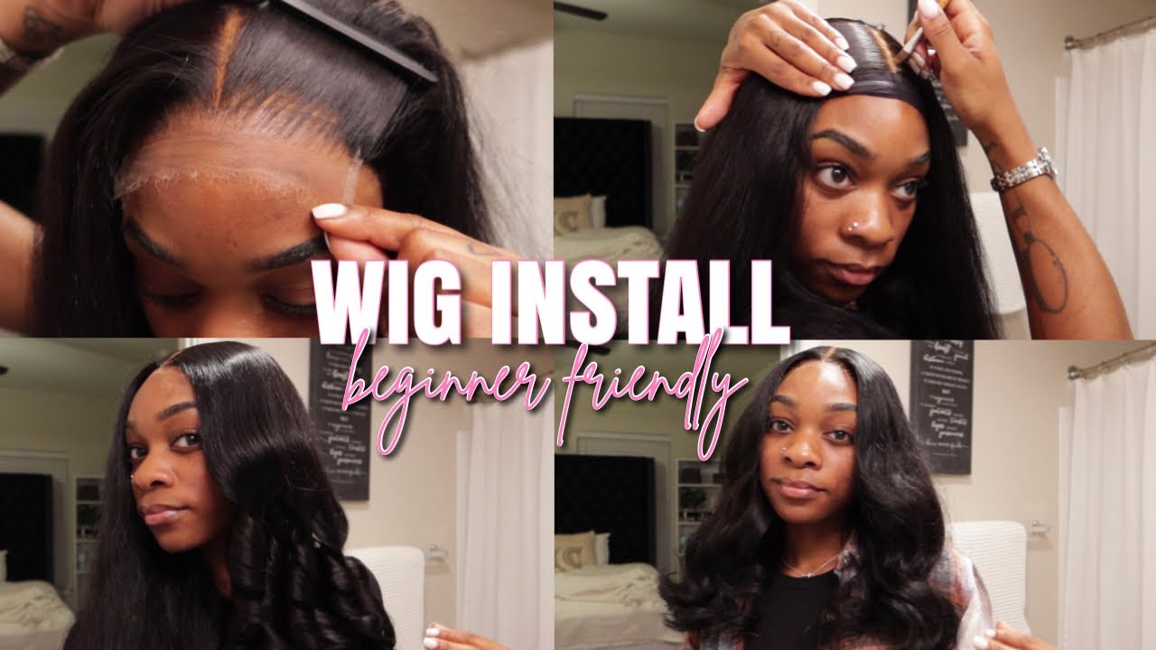 Wig Install Tutorial Beginner Friendly Youtube