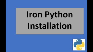 Iron Python Installation on Windows 10 | Set Path