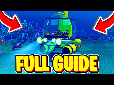 A GUIDE TO THE SEAS (Submarine building, oxygen, long journeys and MORE) Roblox