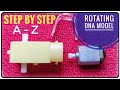 DNA model Project || Rotating Working DNA Model ||  Science Exhibition Project