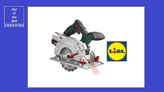 Parkside Cordless Circular Saw PHKSA 20-Li A1 UNBOXING (Lidl 20V Lithium-Ion 2Ah, 3800 rpm)