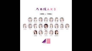 乃木坂AKB 二世代メンバー (5期生 × 17期生)「混ざり合うもの」センター: 佐藤綺星 さとうあいり