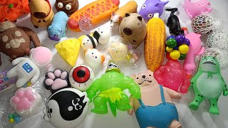 ASMR SQUISHY/unpacking 30 squishies and antistress packs👍for your satisfaction🥰🥰🥰