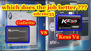 Kess v2 Clone vs Galletto. BMW - Flaps OFF.  Bosch edc16c35 read-write.