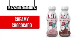 UFIT Protein Shake - 15 Second Smoothie - Creamy Chococado