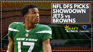 NFL DFS Picks for Thursday Night Showdown, Jets vs Browns: FanDuel & DraftKings Lineup Advice