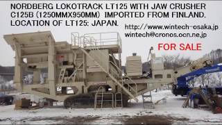 NORDBERG LOKOTRACK MODEL LT125: PHOTO