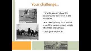 Finding Published Primary Sources in WorldCat