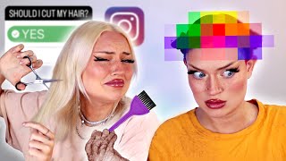 I let my subscribers decide my whole HAIR MAKEOVER