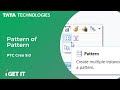 Know How to Create Pattern of Pattern and Different Options of Pattern Deletion | PTC CREO 7.0