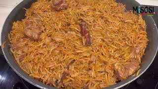 JINSI YA KUPIKA PILAU TAMU LA NYAMA  #pilau #pilaulanyama #pilaunamisosimitamu #pilaulakitanzania