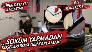 Söküm Yapmadan Köşeleri Boya Gibi Kaplamak! | Süper Detaylı Anlatım!