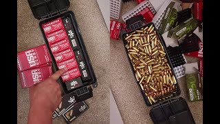 9mm Boxes VS Loose Rounds in 30 Cal Plastic Ammo Can.  How many can each way fit?