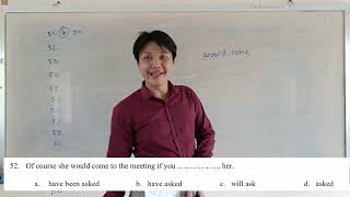 Question 52: Multiple-choice questions (MCQs) លំហាត់បែបសំណួរពហុជ្រើសរើស (លំហាត់លេខ៥២)