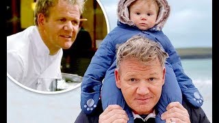 Chef Gordon Ramsay reveals his nine-month-old son Oscar has taken after his foul-mouthed father and