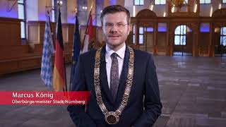 Neujahrsansprache von Nürnbergs Oberbürgermeister Marcus König