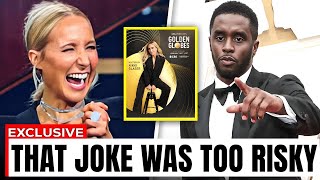 Comedian Nikki Glaser ROASTS Music Mogul at Golden Globes Making Everyone GASP!