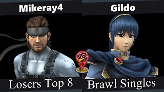 Xanadu Origins • Losers Top 8  Gildo (Marth) vs mikeray4 (Snake)