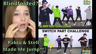 SB19 - Go Up Blindfold & Part Switch Challenge | Huling SaBak Ep. 1 & 2 | (REACTION)